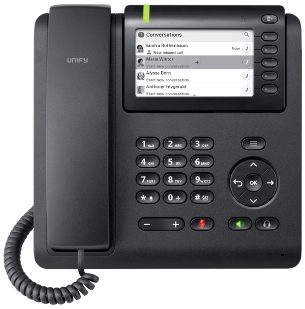 Openscape Deskphone CP600 front