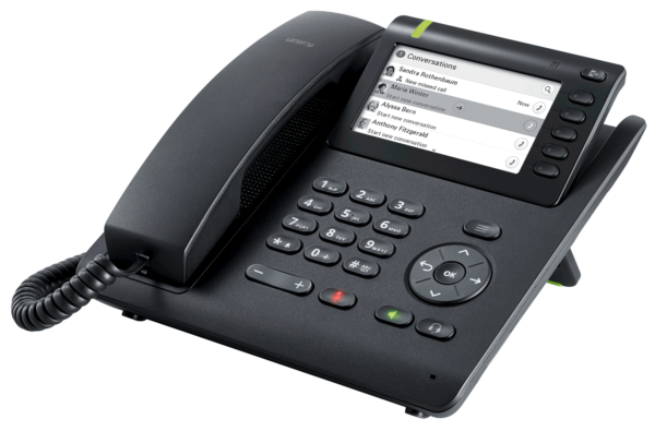 Openscape Deskphone CP600 seitlich